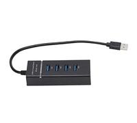 Denash Extension USB Speed Boat Expansion 4 USB3.0 Ship pour Ordinateurs Portables, Claviers, Souris, Bouchons et Reproduction de L'imprimante - Matériau ABS