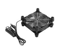 Denash FAN D'ordinateur DE 120 Mm Silencieux 3 3 AJUSTABLE SPECTEUR DE FAN DE REFROIDage USB pour CPO Cofryer TV Récipiendaire 2800 RPM Black PC pour Commencer à Démarrer les Remèdes