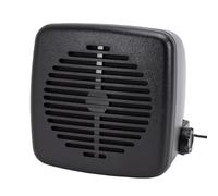 Denash Haut-Parleur Externe D'autoradio, Haut-Parleur en Métal ABS avec Prise 5W 3.5mm avec Câble de 1.8m pour émetteur-récepteur Mobile MotoTRBO CB Ham Radio