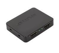 Denash HD 4K Ultra HD 1x2 Spliners Multimedia Interface Splitter pour la Double compatibilité pour la Télévision et le Matériel ABS Portable