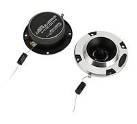 Denash HiFi 150W Silver Dome Tweeter Couple pour Les Systèmes Audio de Voiture, Haut-Parleur de Voiture en Alliage en Aluminium Très Sensible pour Les Amateurs de Tweeter de