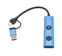 Denash HUB AI USB 3.0, File de Traduction de Transcription Vocal Convertisseur Tool Agking Station 5 en 1 pour Le Travail à Distance Travail Business Travel, élégant et Léger, Plug and