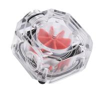 Denash Indicateur de Tube à Eau Dure Transparent pour Système Colo D'ordinateur G1 / 4, Lumières Symphoniques pour Accessoires Informatiques