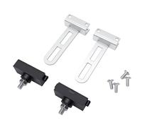 Denash Interrupteur à Aimant pour Ouvre-portail Coulissant avec Support de | Arrêt à induction sans contact, acier nylon résistant aux intempéries, automatisation de portail d\'allée, support de