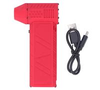 Denash Jet Dry Blower 120000 RPMO -Portable Mini CÉBIAGE CÉBRICE SÉCHEUR Super Fan avec 3 Vitesses Réglables (Rouge)