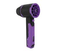 Denash Jet Dry Blower Puissant Duster électrique pour Le Clavier de Voiture 8000mAh 180000rpm Thrust pour Usage Domestique (Violet Noir)