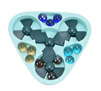 Denash Jeu de Pin-Ball Pédagogique avec Une Base pour Améliorer la Concentration pour Toutes Les Personnes, 18 Flipper pour la Fête de la Famille (12 Perles)