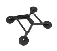 Denash Kit de Dégagement Rapide Magnétique de Bâti de Toit de Voiture de Satellite d'acier Inoxydable Coupe-Vent