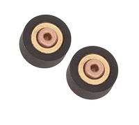 Denash Kit Précis 2pcs -Prise -Prise-Roller pour B215V B710V, Performance Supérieure pour Le Studer A721V A710V Cassette Recorder, Matériau en Caoutchouc Premium, Couleur Noire