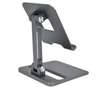 Denash La Tablette en Alliage en Aluminium Réglable Pointe Un Fort Support de stabilité pour des Téléphones Mobiles pour La Bibliothèque de Bureau Appropriée pour Les Appareils Inférieurs à 12,9