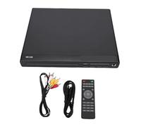 Denash Lecteur DVD, Interface Multimédia HD 1080P, Lecteur CD DVD Multi-régions avec Télécommande de Lecture USB MP3, pour TV Home Cinéma Karaoké (Prise UE)