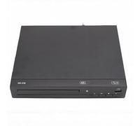 Denash Lecteur DVD Toutes Régions 1080P HD avec Affichage LED de Lecture USB CD MP3 et Câble AV pour Le Divertissement Home Cinéma (Prise UE)