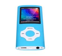 Denash Lecteur MP3 avec Bluetooth 5.3, Lecteur de Musique HiFi Portable avec écran de 1,8 Pouces, Mémoire de 32 Go, Radio FM E Book, Idéal pour Les Sports de Plein Air et Les Voyages (Blue)