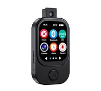 Denash Lecteur MP3 avec Bluetooth et WiFi, Lecteur MP3 Portable avec Appareil Photo, Haut-Parleur HiFi, Lecteurs de Musique à écran Tactile 2.01 avec Un Réveil E Livre (128g Petite