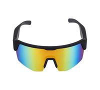 Denash Lentins Polarisés, Lunettes de Soleil 5.3 avec Haut-parleurs Musicales, Cadre TR, Batterie de 130mAh, Idéal pour la Course, Le Vélo, Le Scooter et Le Streaming de Musique (Colorful)