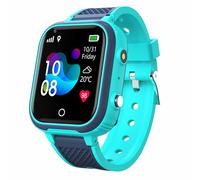 Denash LT21 4G Kid Smart Watches, GPS Tracker avec Appel Vidéo, IP67 Proof, SOS Alarm, Smartwatch de 1,4 "pour Garçons et Filles (Blue)