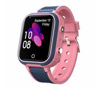 Denash LT21 4G Kid Smart Watches, GPS Tracker avec Appel Vidéo, IP67 Proof, SOS Alarm, Smartwatch de 1,4 "pour Garçons et Filles (Pink)