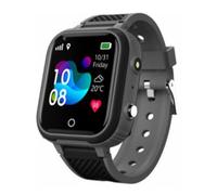 Denash LT21 4G Kid Smart Watches, GPS Tracker avec Appel Vidéo, IP67 Proof, SOS Alarm, Smartwatch de 1,4 "pour Garçons et Filles (Black)