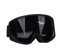 Denash Lunettes de Ski, Lunettes de Neige Antibuée à 2 Couches avec Lentille de Protection Solaire, Conception de Sur-lunettes pour le Snowboard, le Ski et les Sports de Plein Air (GREY)