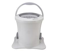 Denash Main au Déshydrateur du Manuel du Cordon pour les Petits Vêtements, Sous-vêtements, Chaussettes, Serviettes, Mini Déshydrateur Portable avec Panier Amovible pour un Nettoyage Facile (WHITE)