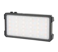 Denash MANBLY MFL-02 RVB LED Video Video 5W Photography Lampe for Live Streaming, CRI 95+ Colorisers, 90 Perles LED pour Vlog, Matériau ABS