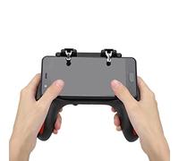 Denash Manette de Jeu pour Smartphone avec Deux Ventilateurs de Refroidissement, Dissipation Rapide de la Chaleur, Poignée Ergonomique Portable pour Téléphones de 4,7 à 6,0 Pouces - Manette de Jeu à