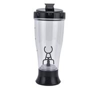 Denash Mélange Transparent Automatique Mélange Tasse Transparente 350 Ml de Cuisson électrique (BLACK)