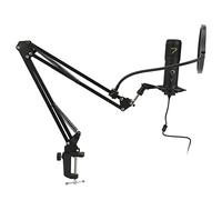 Denash Microphone du Condensateur - Kit D'étude -Studio, clé du Silence pour recourbé pour Ceux du Matériel en Alliage en Aluminium Vivant