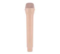 Denash Microphone Factice Léger comme une Plume, Microphone en Plastique simulé pour Cosplay, Formation à la Photographie avec Microphone simulé en Plastique (PINK)