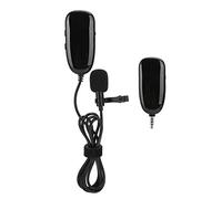 Denash Microphone Lavalier sans Fil -Lapel avec Un Bon Effet de Renforcement Sonore pour Les Leçons de Vlog en Direct, la Ligne, Le Microphone Rechargeable