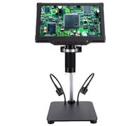 Denash Microscope Numérique, Microscope électronique à écran HD de 10,1 | Grossissement 500X-1000X, écran LCD, Télécommande, éclairage LED, Outil D'inspection Industrielle