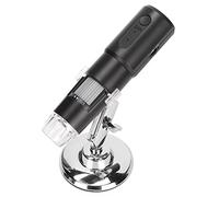 Denash Microscope Numérique sans Fil 1000x Mini PDA USB avec 8 Lumières LED pour Ordinateur Portable pour Tablettes pour PC, Caméra WiFi Portable pour Inspection de la Peau de la Peau
