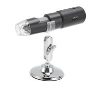 Denash Microscope Numérique sans Fil, Loupe HD 1000X avec Connexion WiFi | Microscope électronique Portatif, 8 Lumières LED, Compatible avec Téléphone et Ordinateur, Outil Scientifique éducatif,