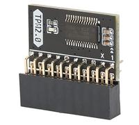 Denash Module de sécurité de Cryptage TPM 2.0, Module de sécurité de Processeur Cryptographique 20 Broches 2x10P, Module TPM 2.0 pour