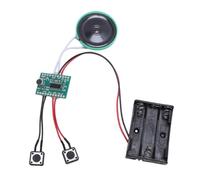 Denash Module Sonore Enregistrable, Module D'enregistrement Vocal avec Haut-Parleur 4 Minutes Enregistrer la Musique pour la Carte de Voeux, Entièrement soudé, la clé de Ligne Rouge
