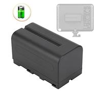 Denash NP-F750 / 770 Batterie au Lithium Semi-codémentant pour la Lumière Vidéo LED à la Caméra, Haute capacité pour Un Long Temps de Secours, adapté à Une Utilisation Haute Fréquence, Compatible
