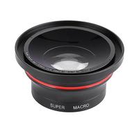 Denash Objectif Grand Angle 37mm, Objectif Macro Professionnel à Pince, Grand Objectif de Téléphone avec étui en Cuir pour Appareil Photo iPhone et Autres Téléphones Portables