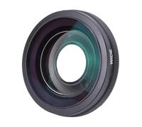 Denash Objectif Grand Angle pour Appareil Photo, Objectif Fisheye 185 Degrés avec Revêtement Ultra HD pour GO, Performances Optiques Améliorées, Conception Anti-Rayures, Cadre en