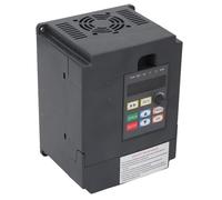 Denash Onduleur 3 Phase 1Ph AC220V 3PH AC0-220V Entrée 1,5 KW Drive de Fréquence Variable, Réduction de surintensité pour Les Ventilateurs de Pompe à Moteur, 1,5 KW 2.