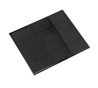 Denash Panneau Solaire Monocristallin 10V 300mA, Design Compact | Mini chargeur solaire avec revêtement époxy pour éclairage hors réseau, petits camps de séchage, projets scientifiques