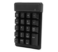 Denash Pavé Numérique Silencieux Portable, 2,4 G, 19 Touches, Mini Clavier Numérique sans Fil à Faible Bruit pour Les Opérations Bancaires et Financières