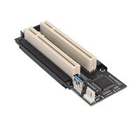 Denash PCI E à la Carte PCI Double, Condensateur de solidité Qui a divulgué Le Matériau PCB Material Express LED Bleu pour Le Bureau
