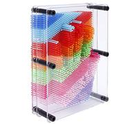 Denash Pin Sculpture 3D Art Board Toy Creative Educational for Children's Decoration of The Office