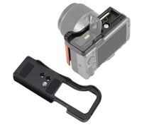 Denash Plaque de Base à Dégagement Rapide Adaptée à L'Adaptateur de Montage de Trépied de Tête de Stabilisateur D'appareil Photo R50V, Adaptateur à Dégagement Rapide D'appareil Photo, (Black)