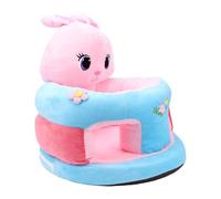 Denash Plush Baby Sit Up Chair with Back Support (lapin) | Siège de sol Portable pour tout-petits, joli canapé pour s\'asseoir, siège pour bébé au Design ergonomique