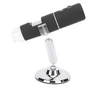 Denash Pocket WiFi Microscope Numérique sans Fil 1000x Chambre Portable avec 8 Lumières LED pour Inspection des Pièces et des Bijoux, Résolution de 1920x1080p, matériau: ABS