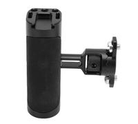 Denash Poignée Latérale de Cage de Caméra, Poignée Universelle de Latérale Gauche Droite en Alliage D'aluminium et Silicone avec Vis de 1/4 Pouce, pour Caméras de Cinéastes