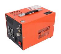 Denash Pompe à Air Haute Pression 30 MPa pour Gonflage, sans, sans Circulation d'eau de Refroidissement, avec Affichage de la Température, Alimentation AC/DC, Connecteur Rapide 8 (Prise UE 220V)