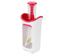 Denash Presse-agrumes pour Purée de Fruits pour bébé, Sacs Alimentaires, Station de Jus, Base ABS Non Toxique Rose Rouge (Rose rouge)