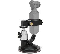 Denash Prise en Charge de la Ventouse en Automobile Support Multifonction Durable pour la Caméra de Poche Osmo, Enregistrer des Voyages de Voyage pour Les Amateurs de Plein Air